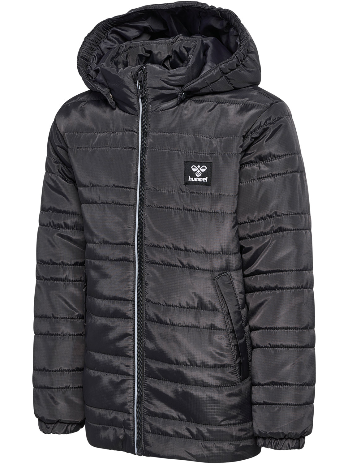 hmlBILBO TEX JACKET, FORGED IRON, packshot