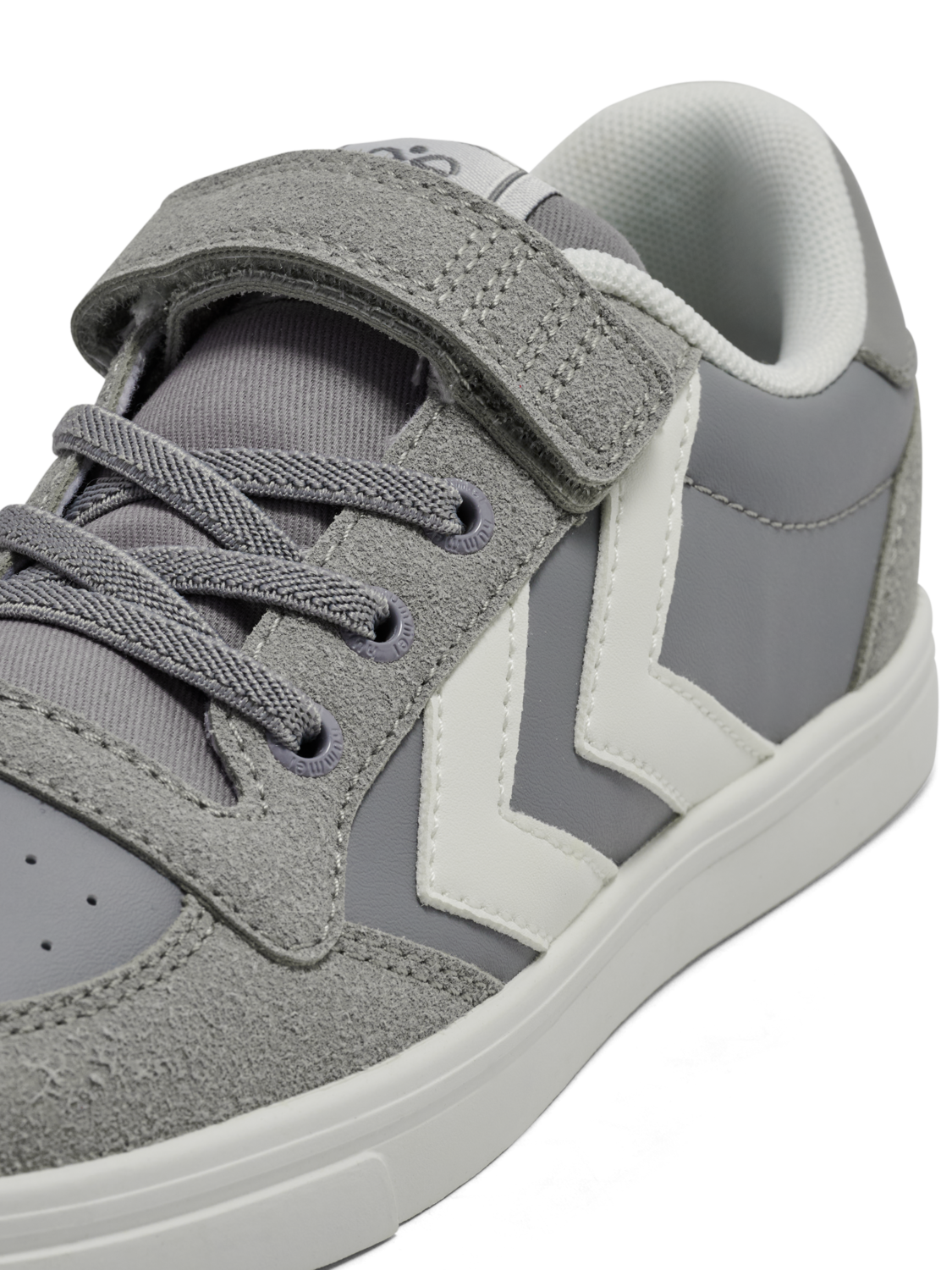 SLIMMER STADIL LEATHER LOW JR, ALLOY, packshot