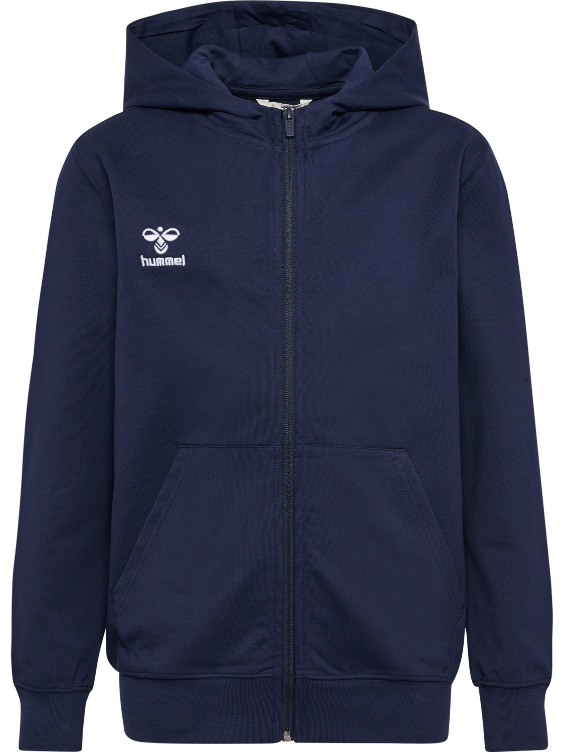 hmlGO 2.0 ZIP HOODIE KIDS, MARINE, packshot