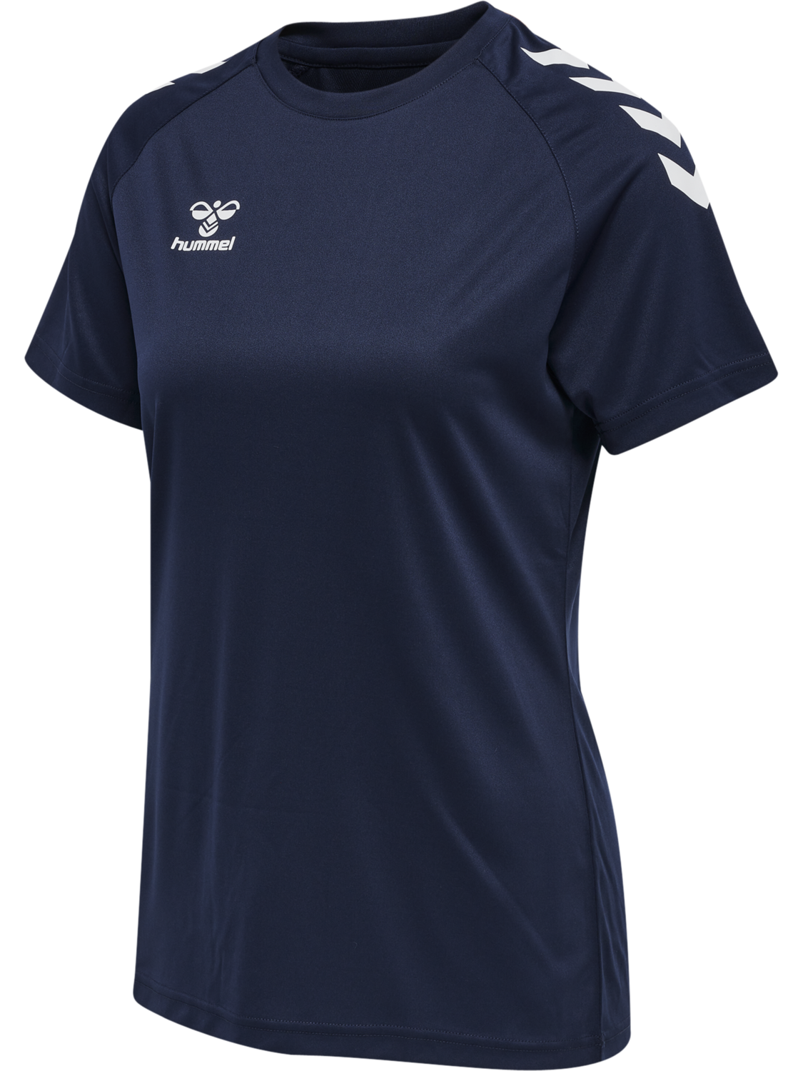 hmlCORE XK CORE POLY TEE  S/S WOMAN, MARINE, packshot