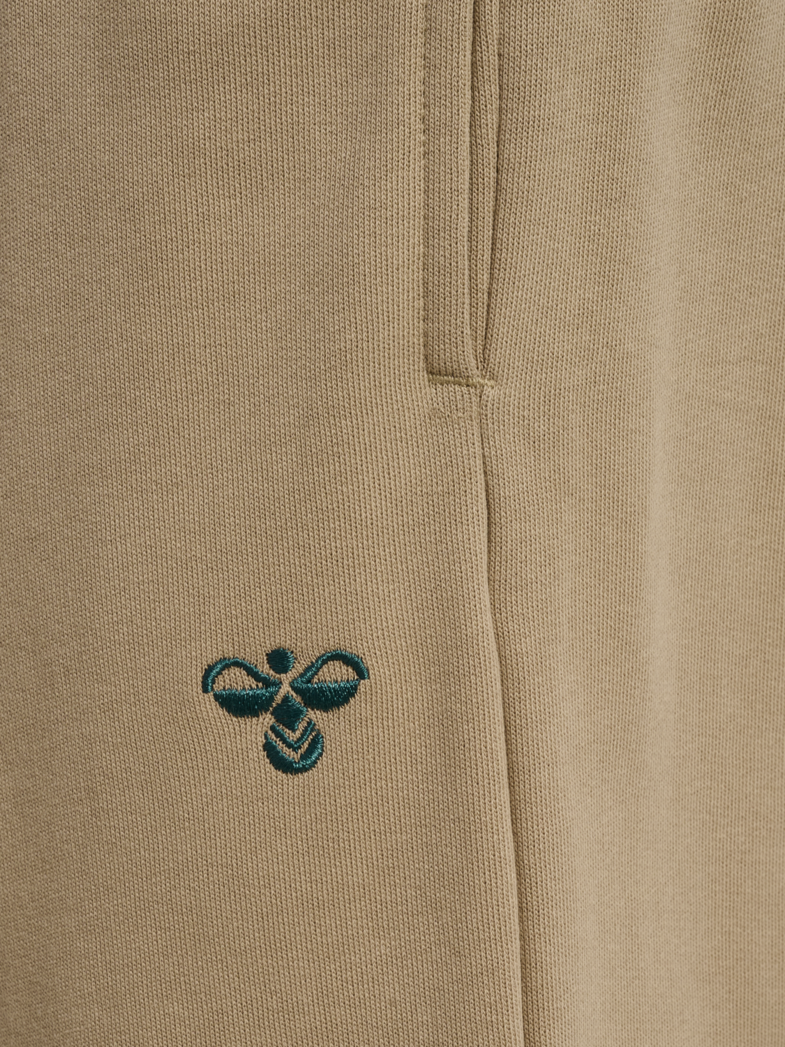 hmlJR JUMP BOXY ELASTIC SWEATPANTS, SILVER MINK, packshot