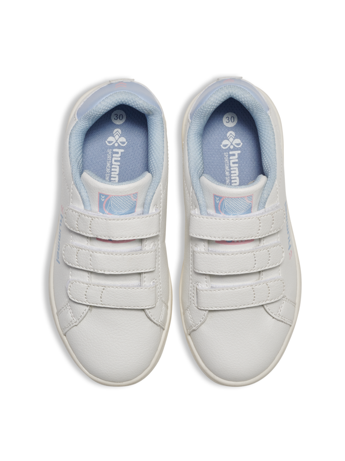 MATCH POINT JR, WHITE/BLUE/PINK, packshot