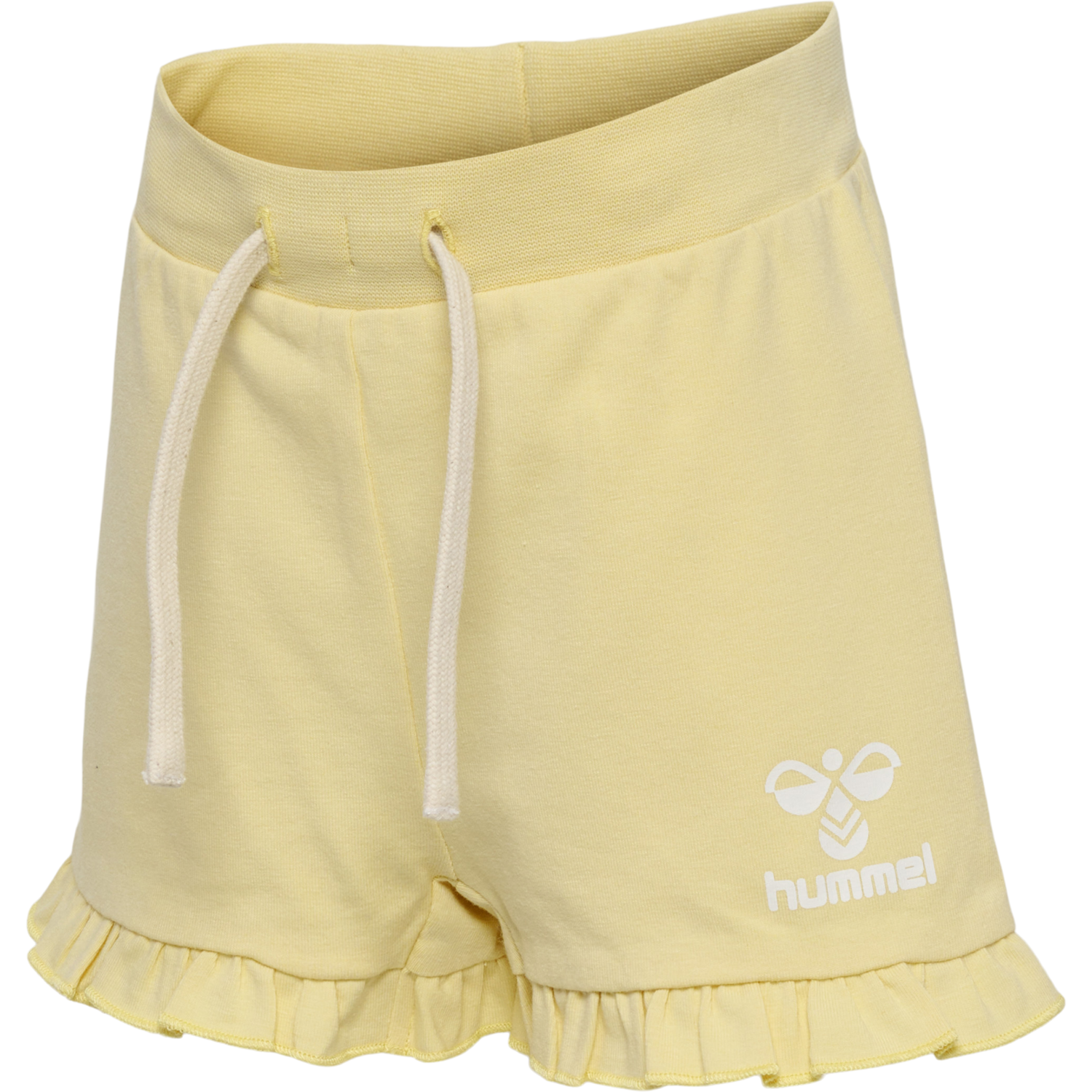 hmlDREAM RUFFLE SHORTS, ITALIAN STRAW, packshot