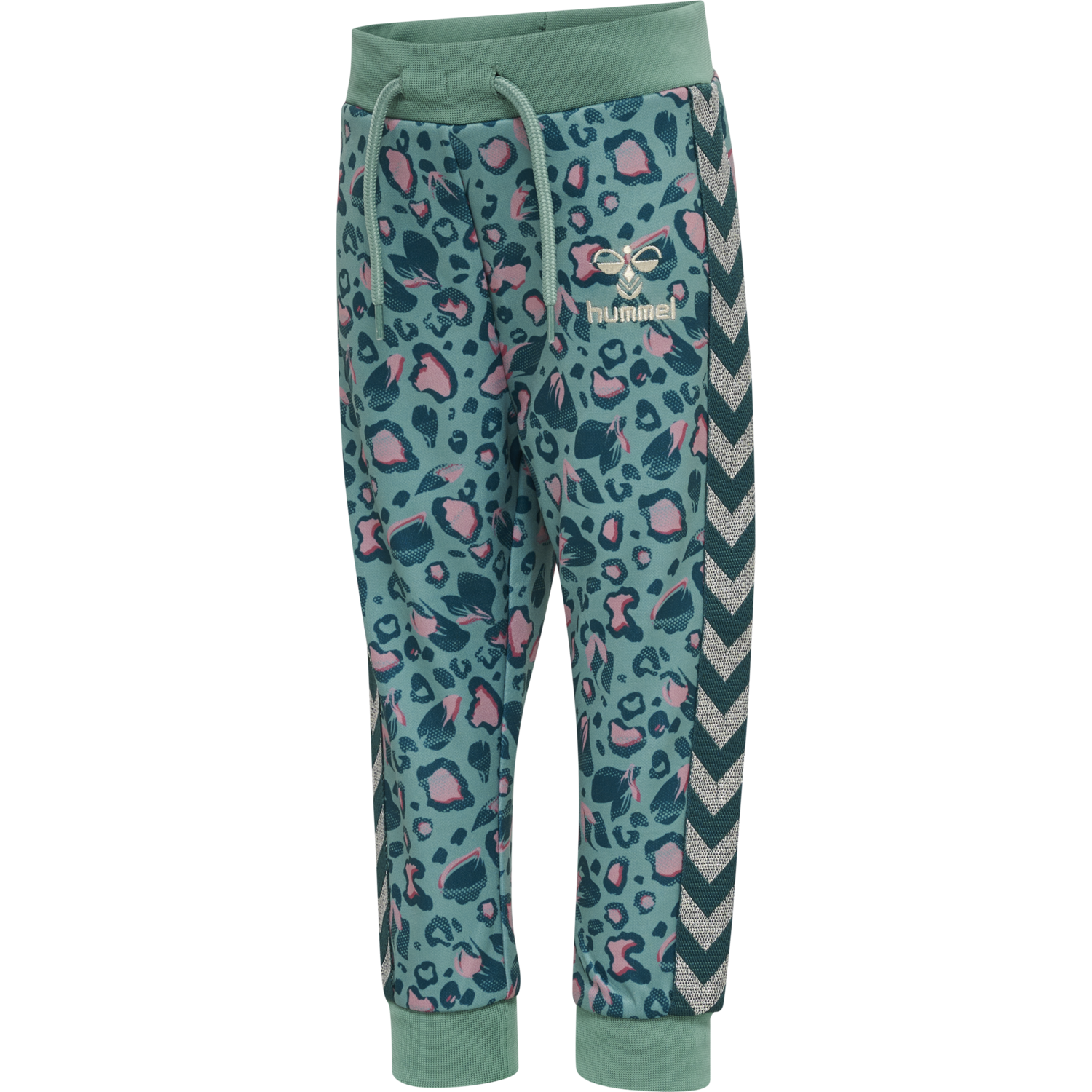 hmlOLYMPIA PANTS, MINERAL BLUE, packshot