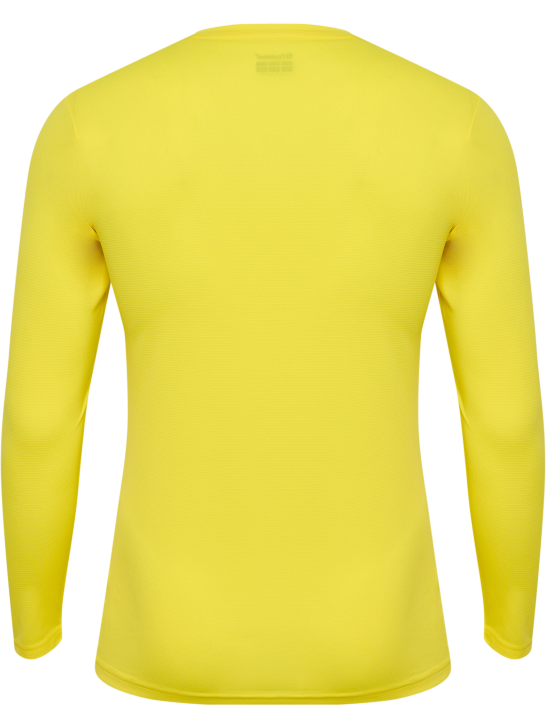 hmlBL ESSENTIAL TEE L/S, BLAZING YELLOW, packshot