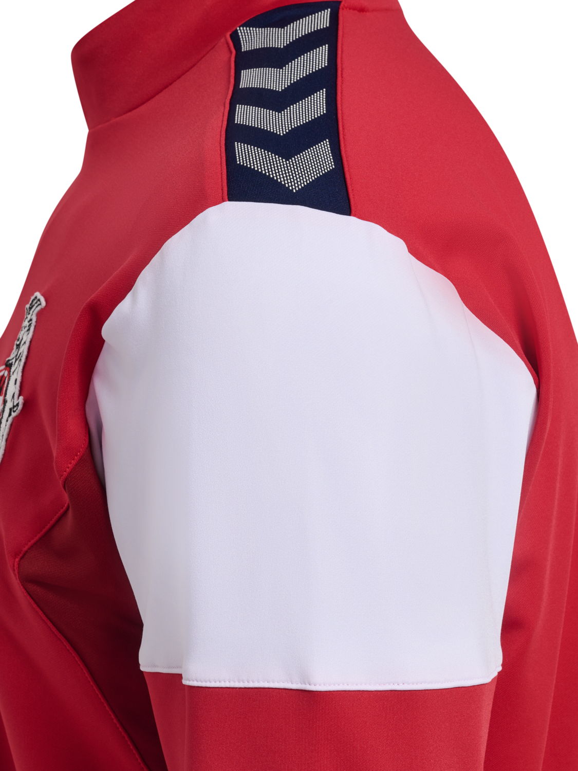 1FCK 23/24 TR HALF ZIP, TRUE RED, packshot