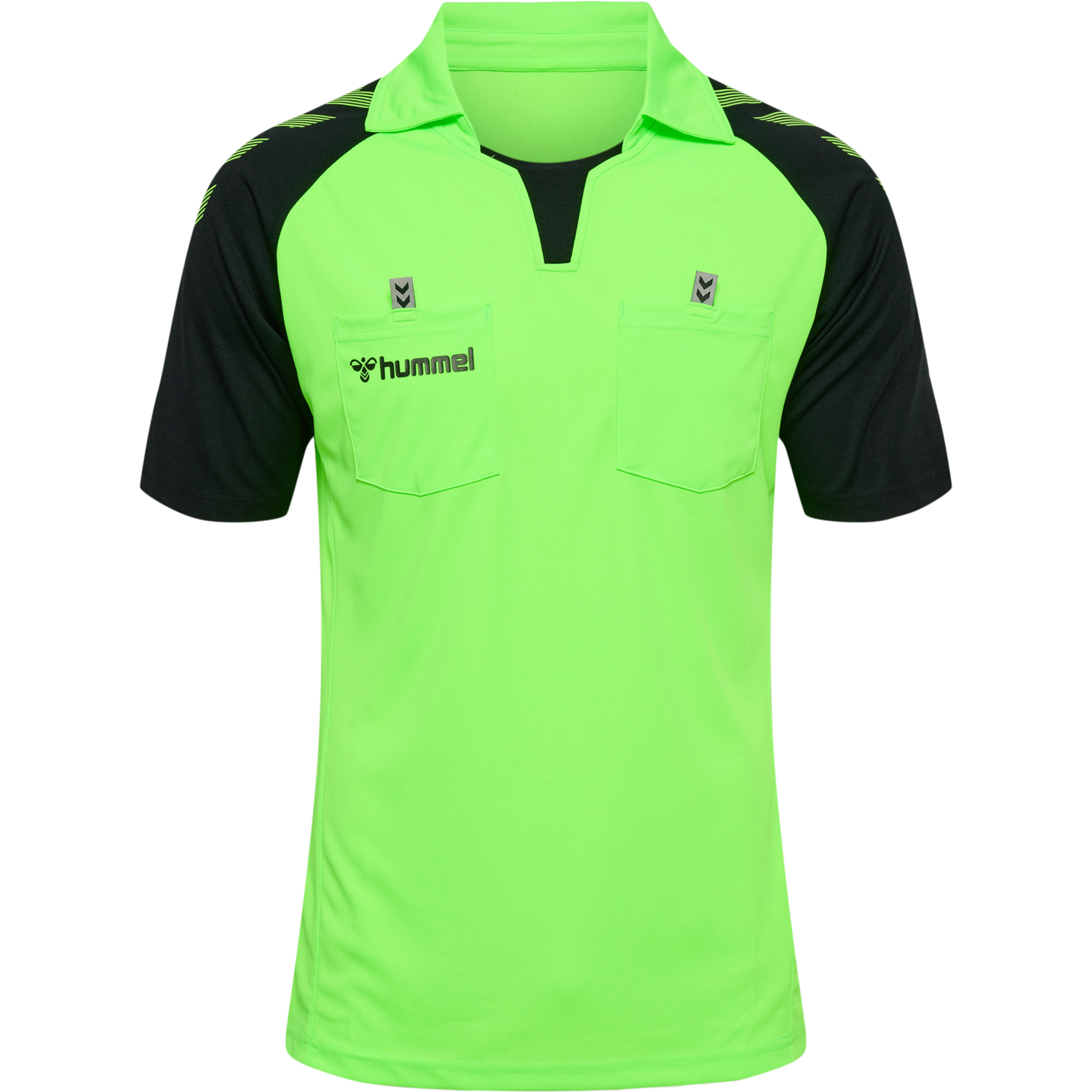 FFHB REFEREE JERSEY S/S, GREEN GECKO, packshot