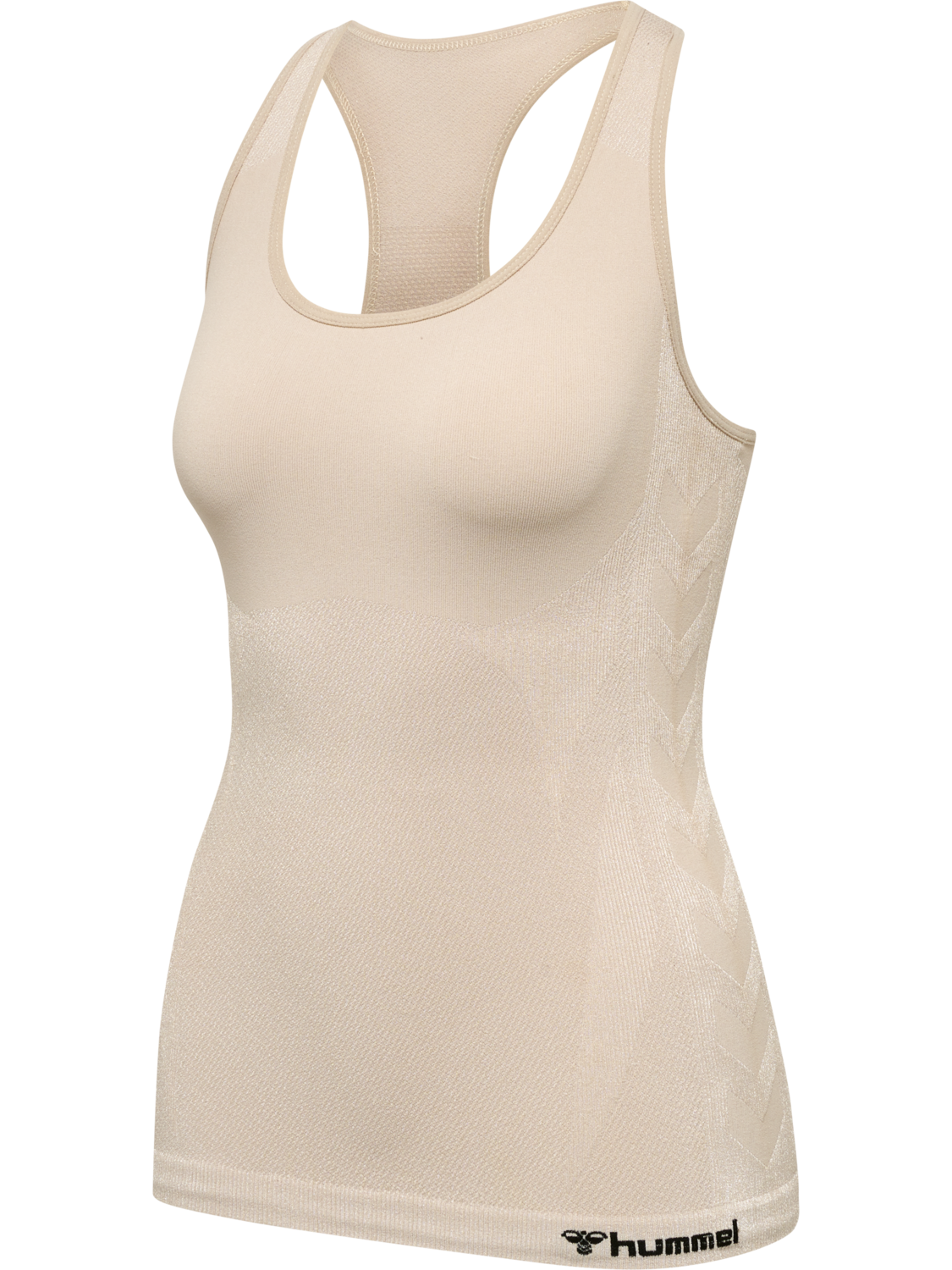hmlCLEA SEAMLESS TOP, CHATEAU GRAY, packshot