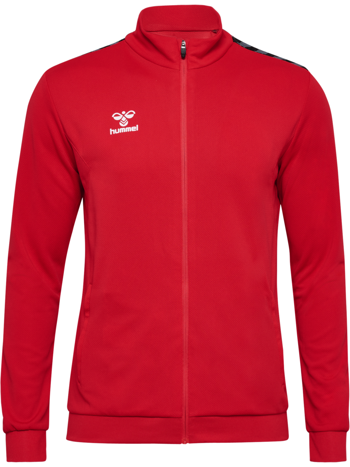 hmlAUTHENTIC PL ZIP JACKET, TRUE RED, packshot