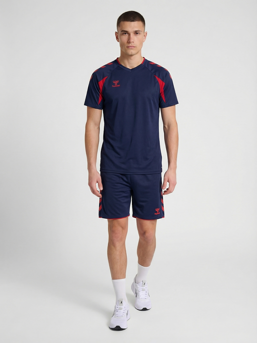 hmlCORE 2.0 JERSEY S/S, MARINE/TRUE RED, model