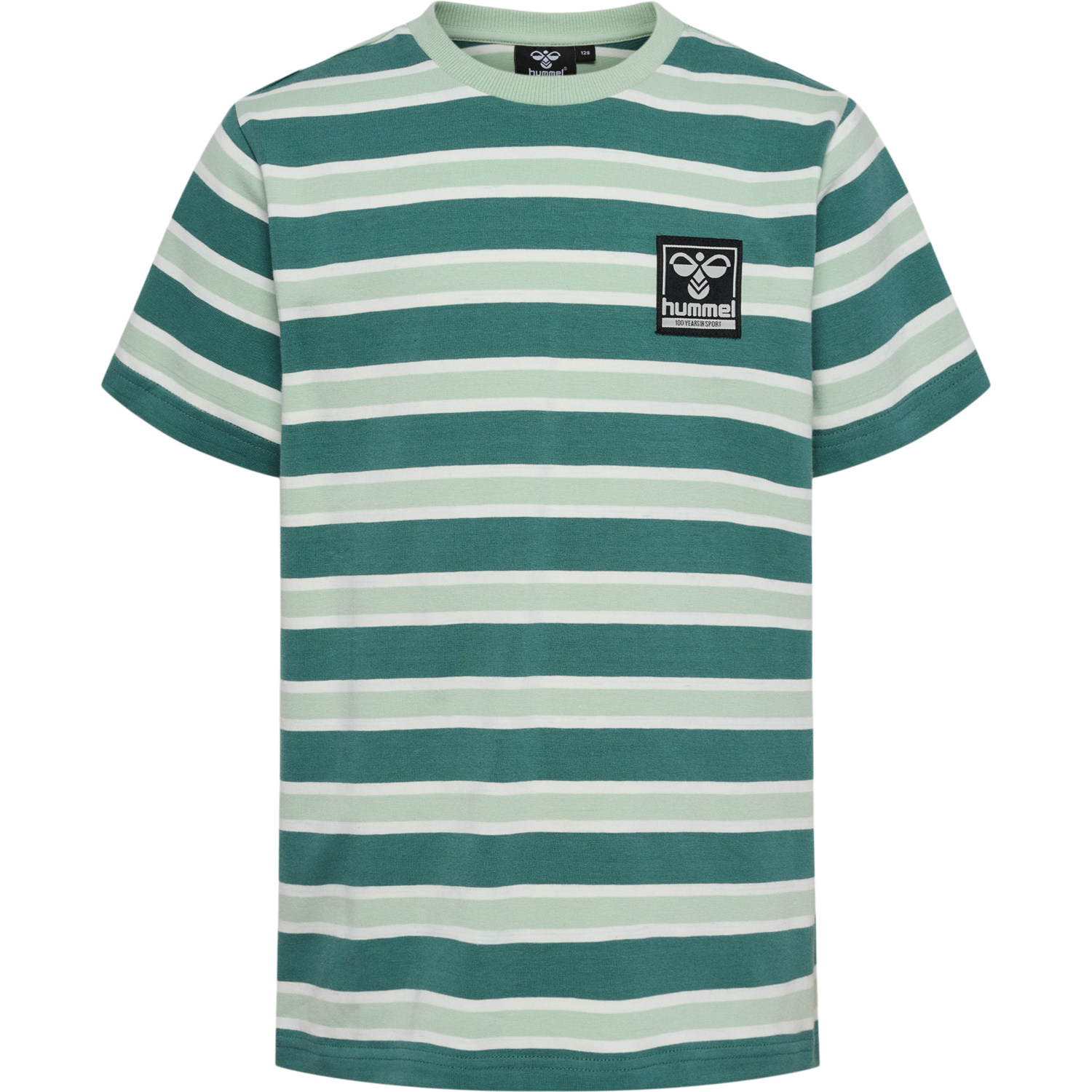 hmlWESTON T-SHIRT S/S, SILT GREEN, packshot