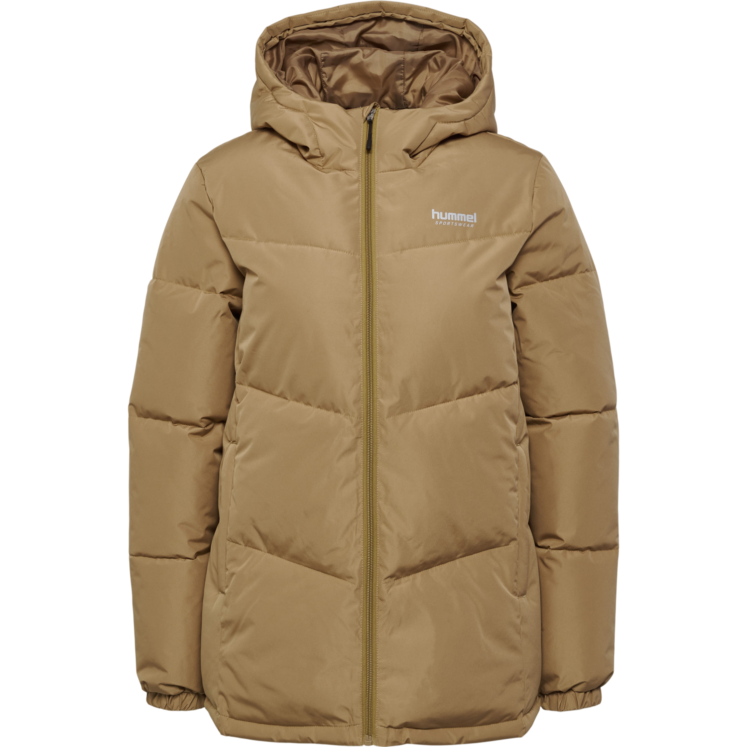 hmlLGC MIA PUFF JACKET, TIGERS EYE, packshot