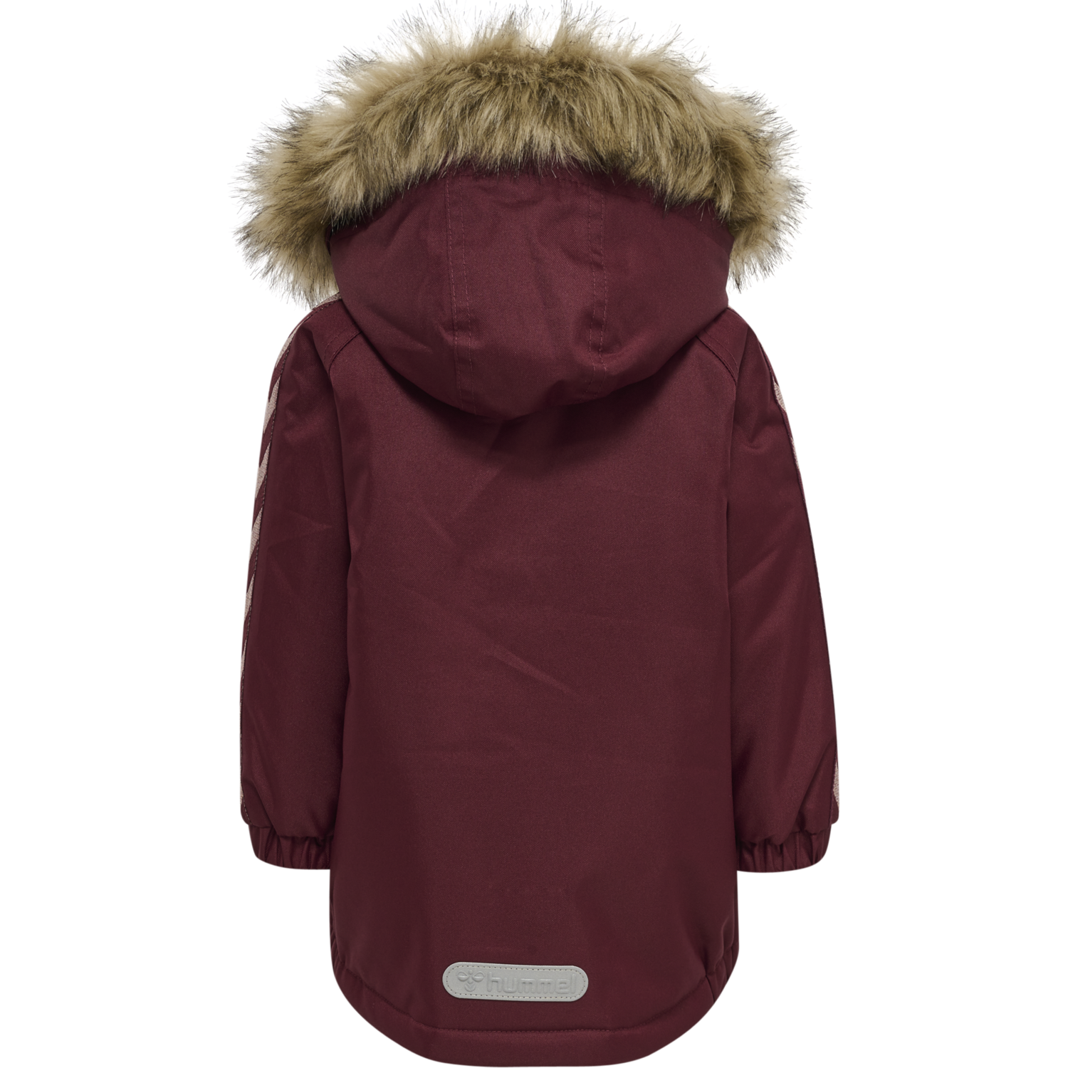 hmlCANYON TEX JACKET, WINDSOR WINE, packshot