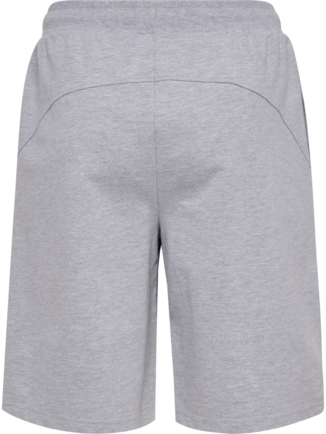 hmlPULSE LOOSE SWEAT SHORTS, GREY MELANGE, packshot