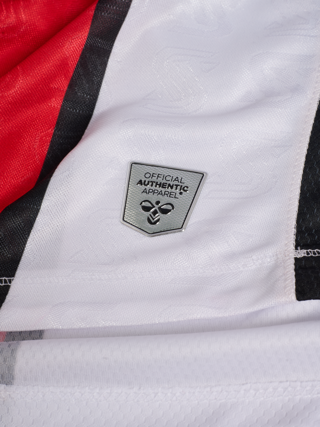 SAMSUN MILLENIUM JERSEY S/S 24/25, WHITE/TRUE RED, packshot