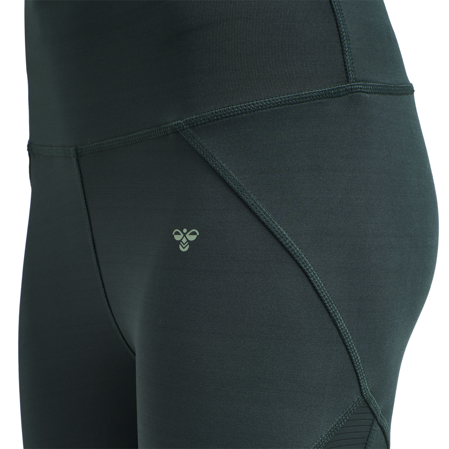 hmlNORMA HIGH WAIST TIGHTS, DARKEST SPRUCE, packshot