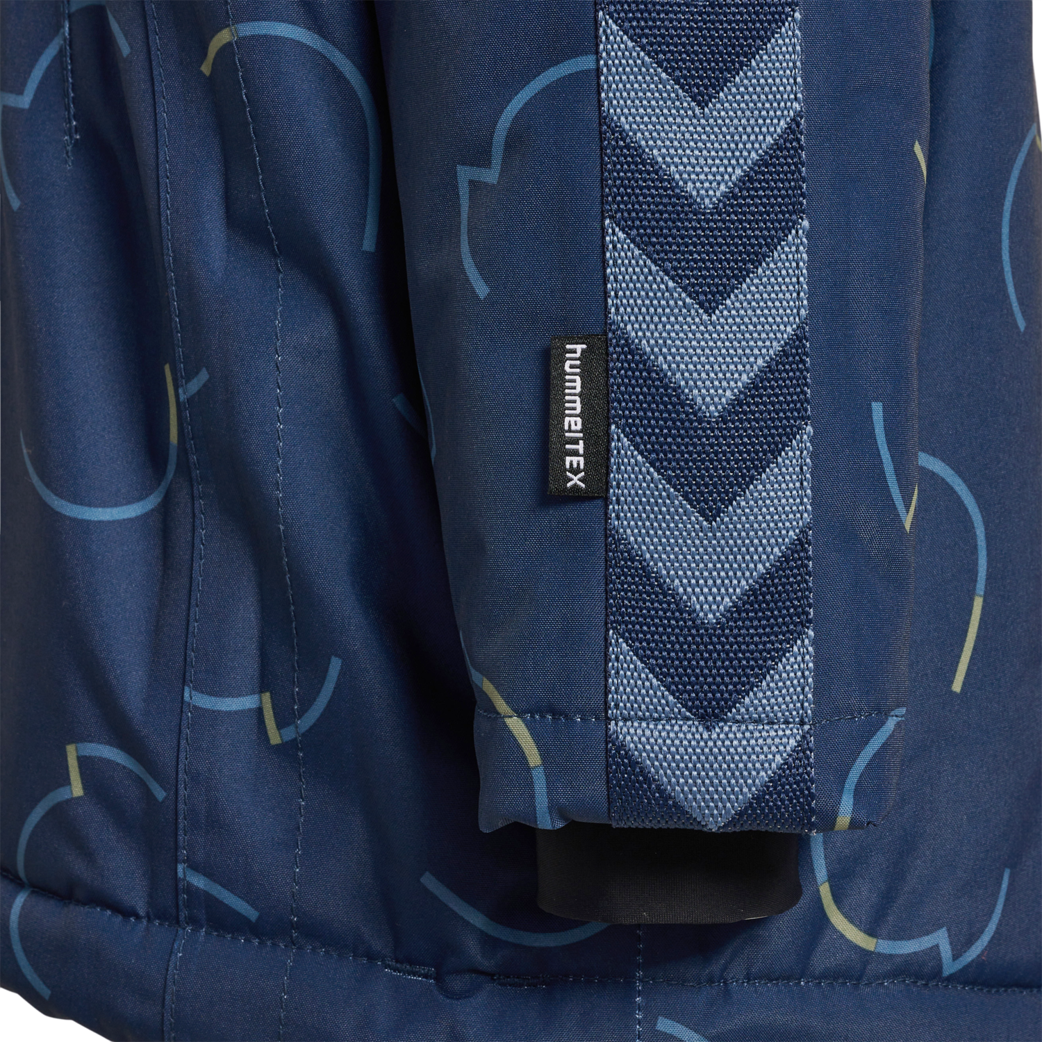 hmlJESSIE TEX JACKET, BLACK IRIS, packshot