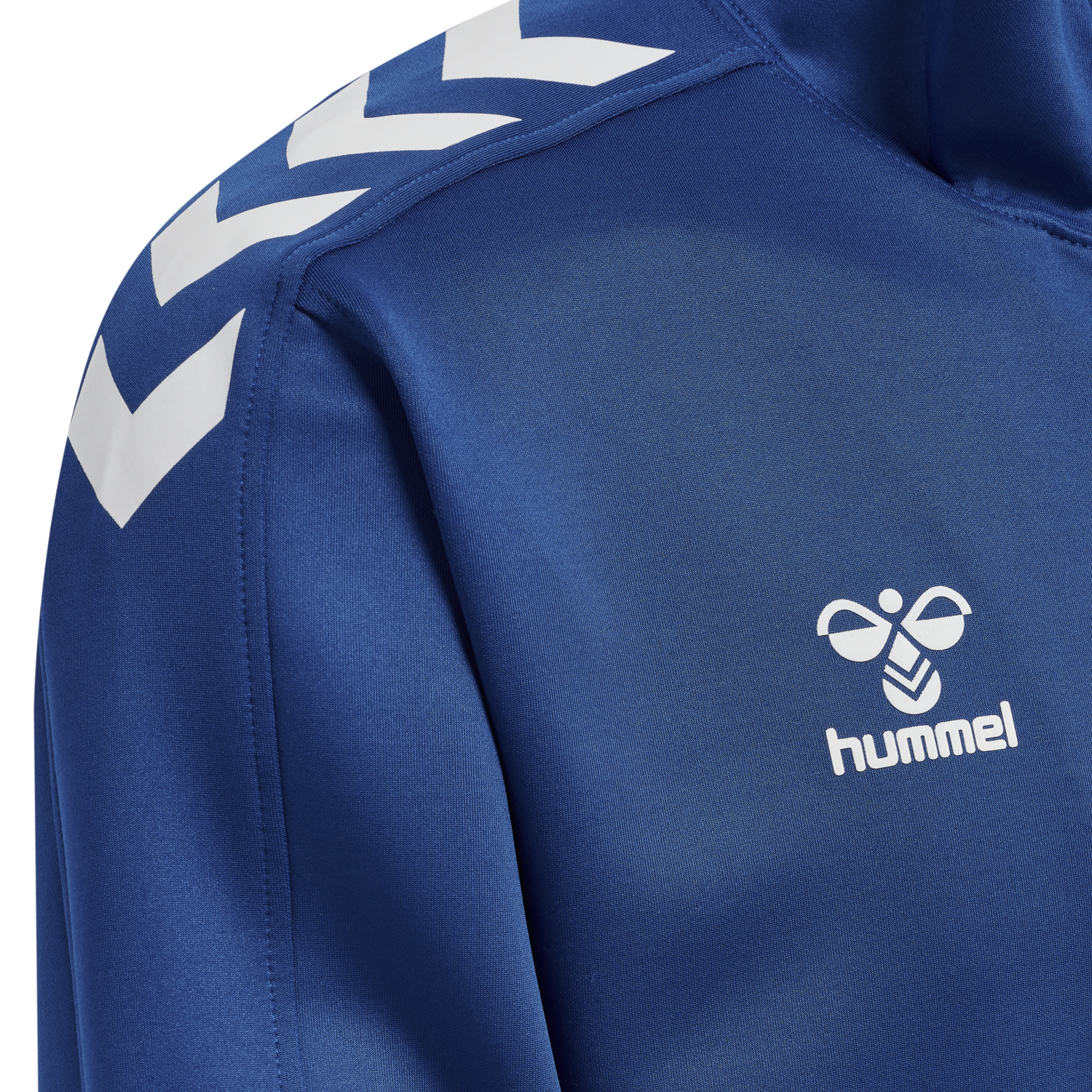hmlCORE XK POLY ZIP SWEAT, TRUE BLUE, packshot