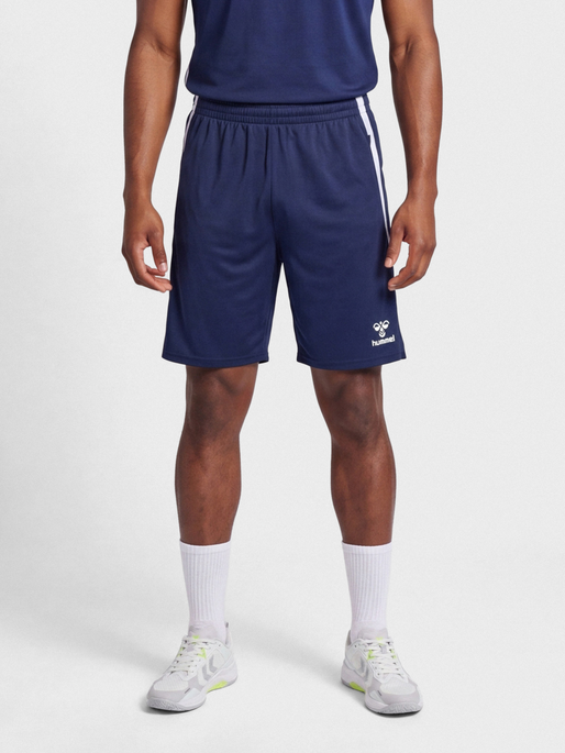 hmlLEAD 2.0 TRAINING SHORTS, MARINE, model