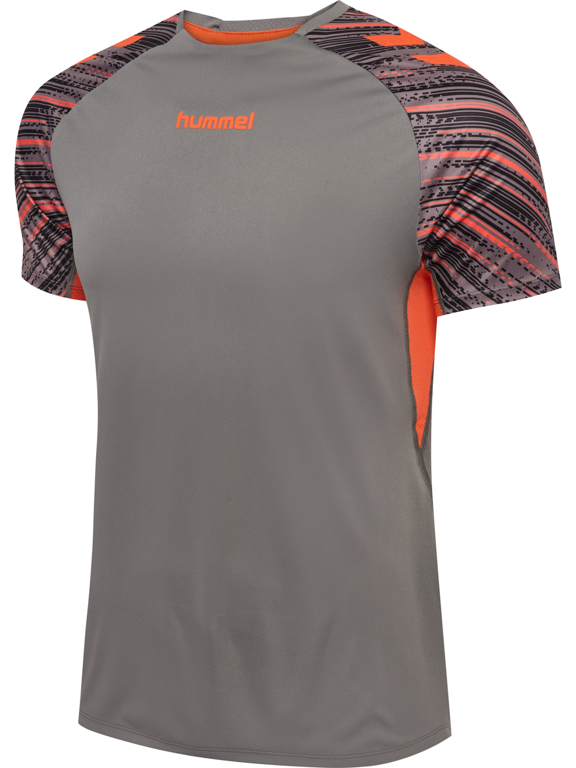 hmlBLAZE PRO TRAINING JERSEY S/S, STEEL GRAY, packshot