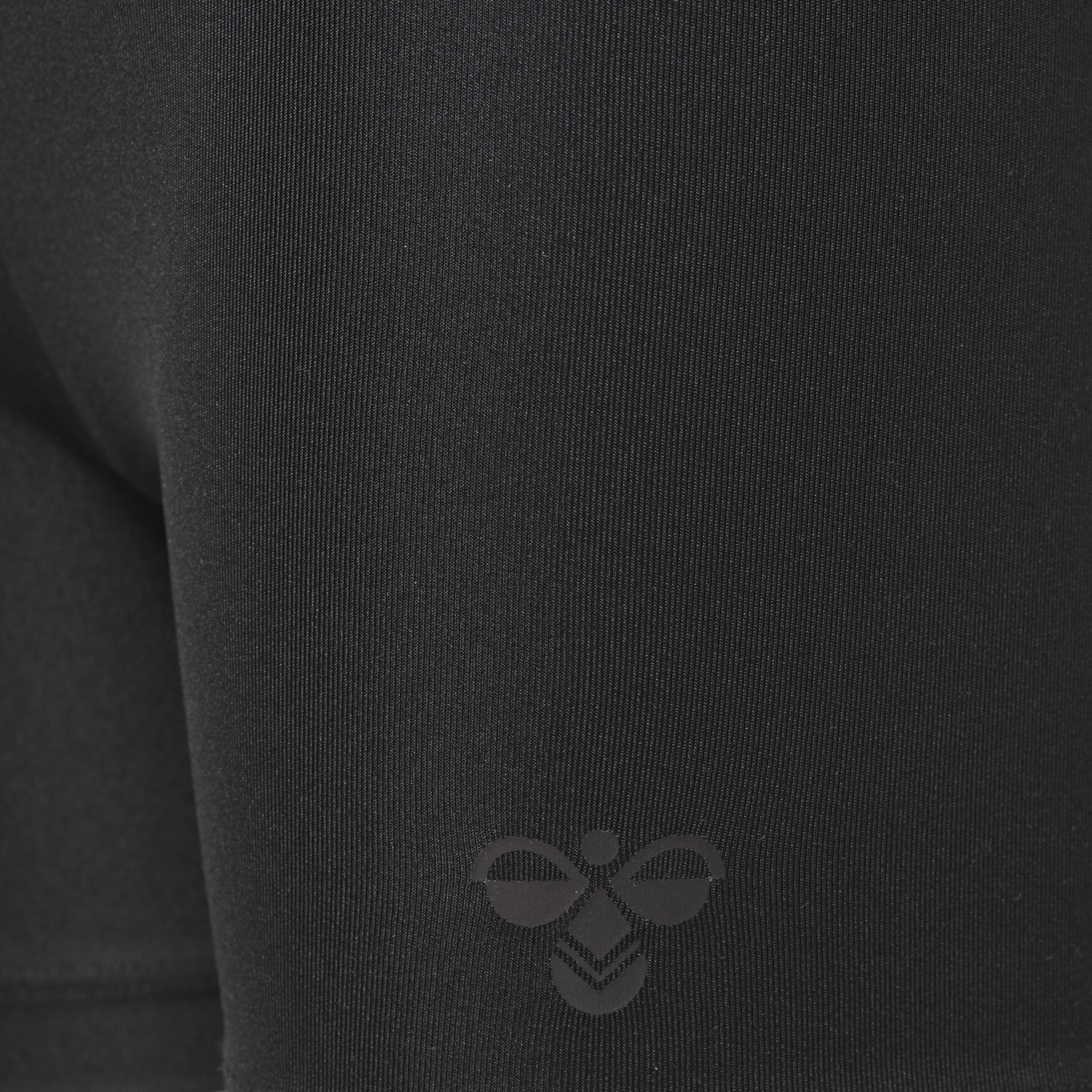 hmlTONA TIGHT SHORTS, BLACK, packshot