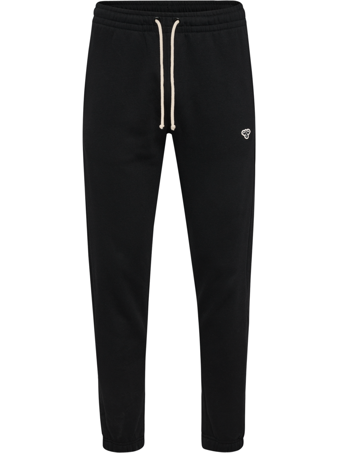 hmlREGULAR SWEATPANT BEE, BLACK, packshot