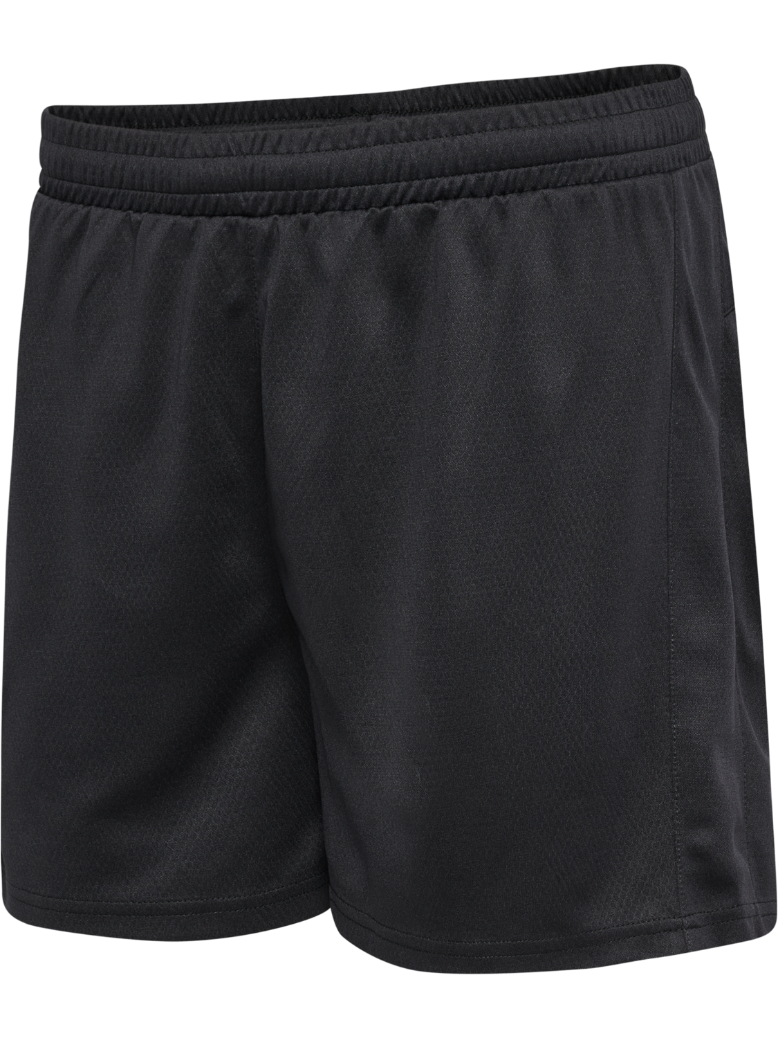 hmlACTIVE PL SHORTS WOMAN, BLACK, packshot