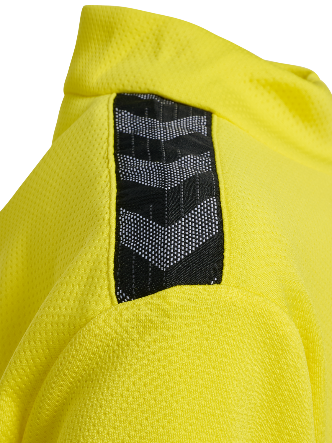 hmlAUTHENTIC HALF ZIP SWEAT KIDS, BLAZING YELLOW, packshot