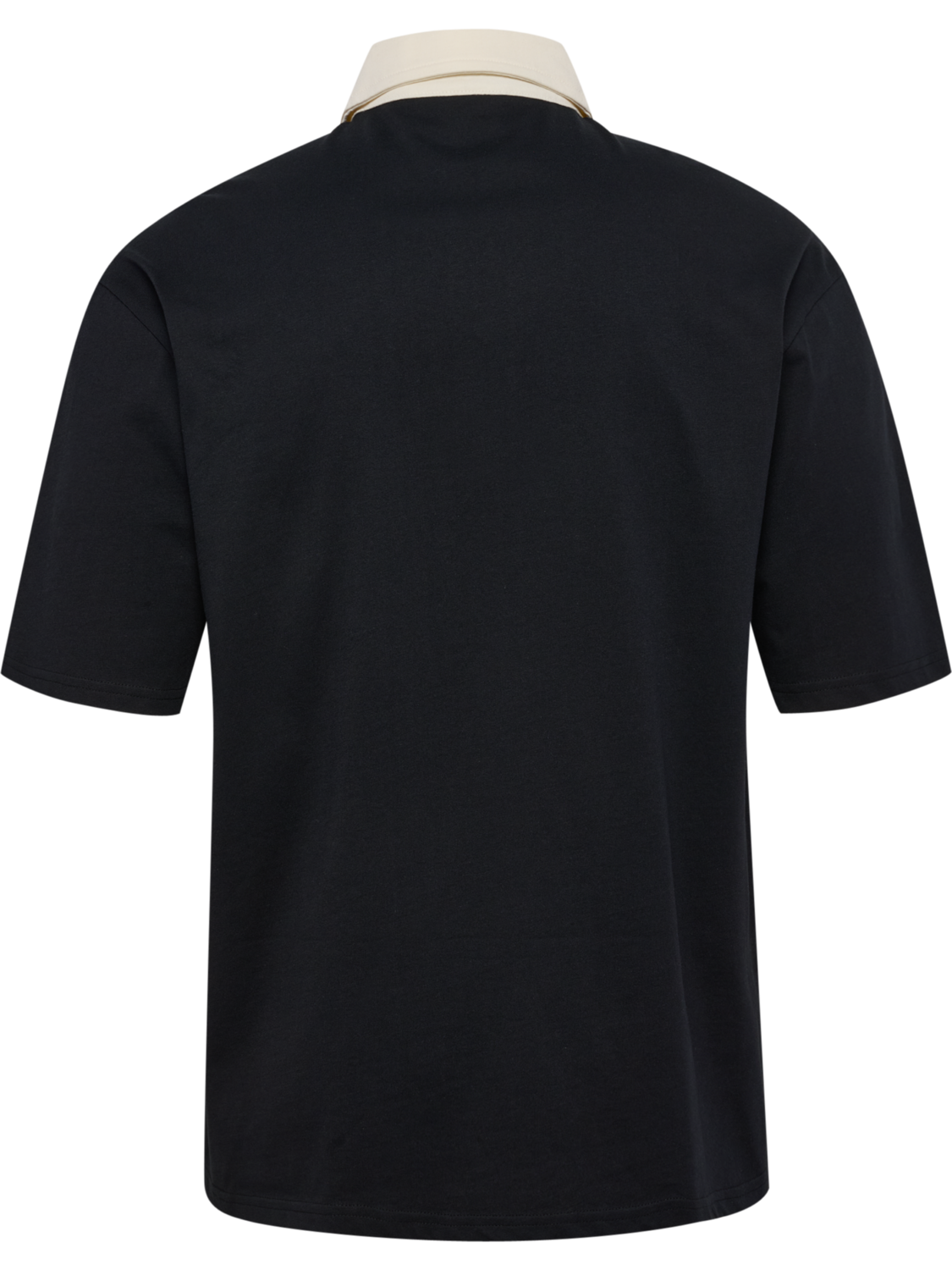 hmlI-D POLO S/S, BLACK, packshot
