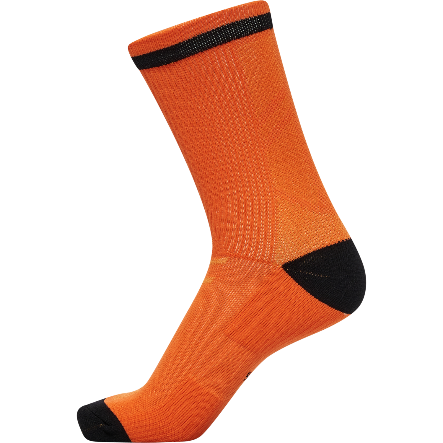 ELITE INDOOR SOCK LOW PA, NASTURTIUM/BLACK, packshot