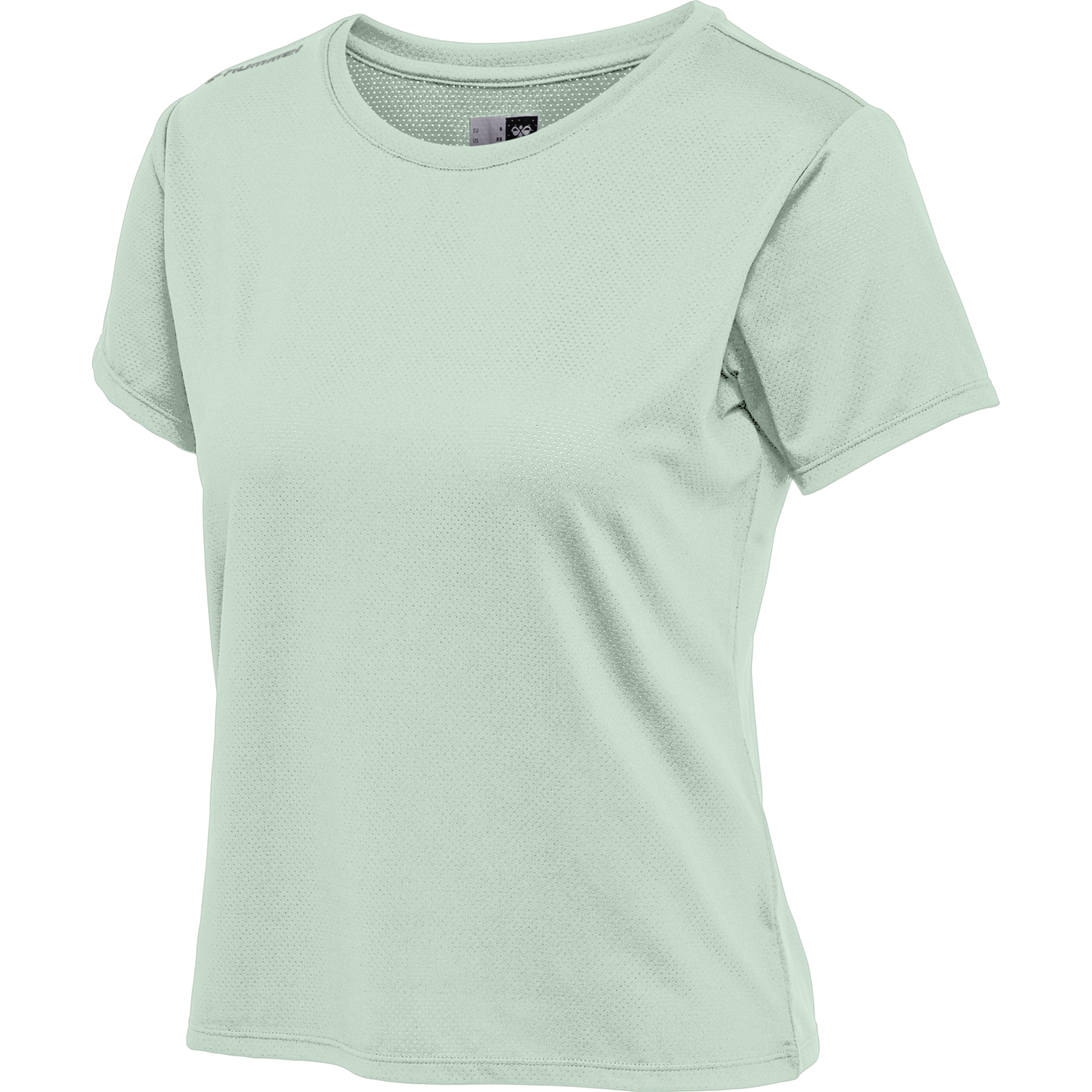hmlMT AURA MESH T-SHIRT, SILT GREEN, packshot