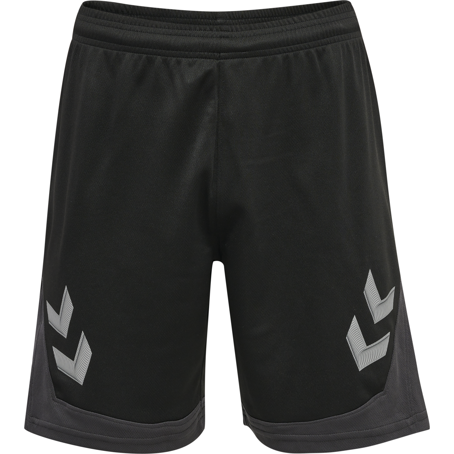 hmlLEAD POLY SHORTS, BLACK, packshot