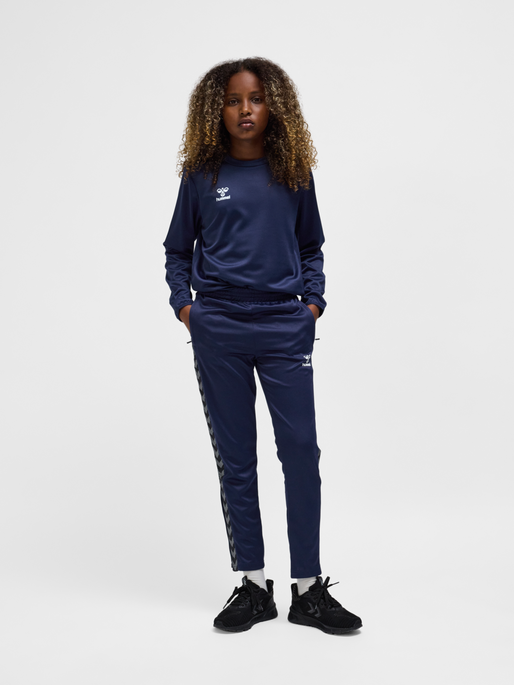 hmlAUTHENTIC PL PANTS KIDS, MARINE, model
