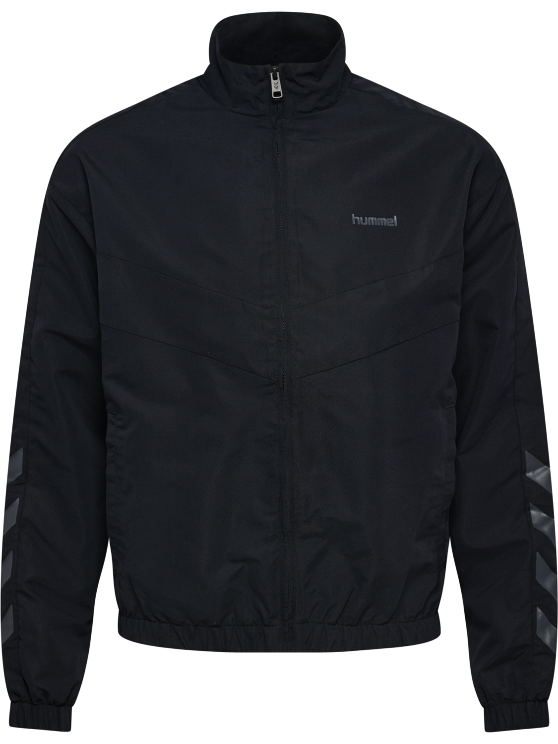 hmlARCHIVE TRACK JACKET, BLACK, packshot