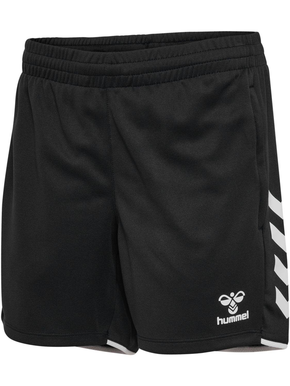 hmlCORE 2.0 TRAINING SHORTS WOMAN, BLACK/WHITE, packshot