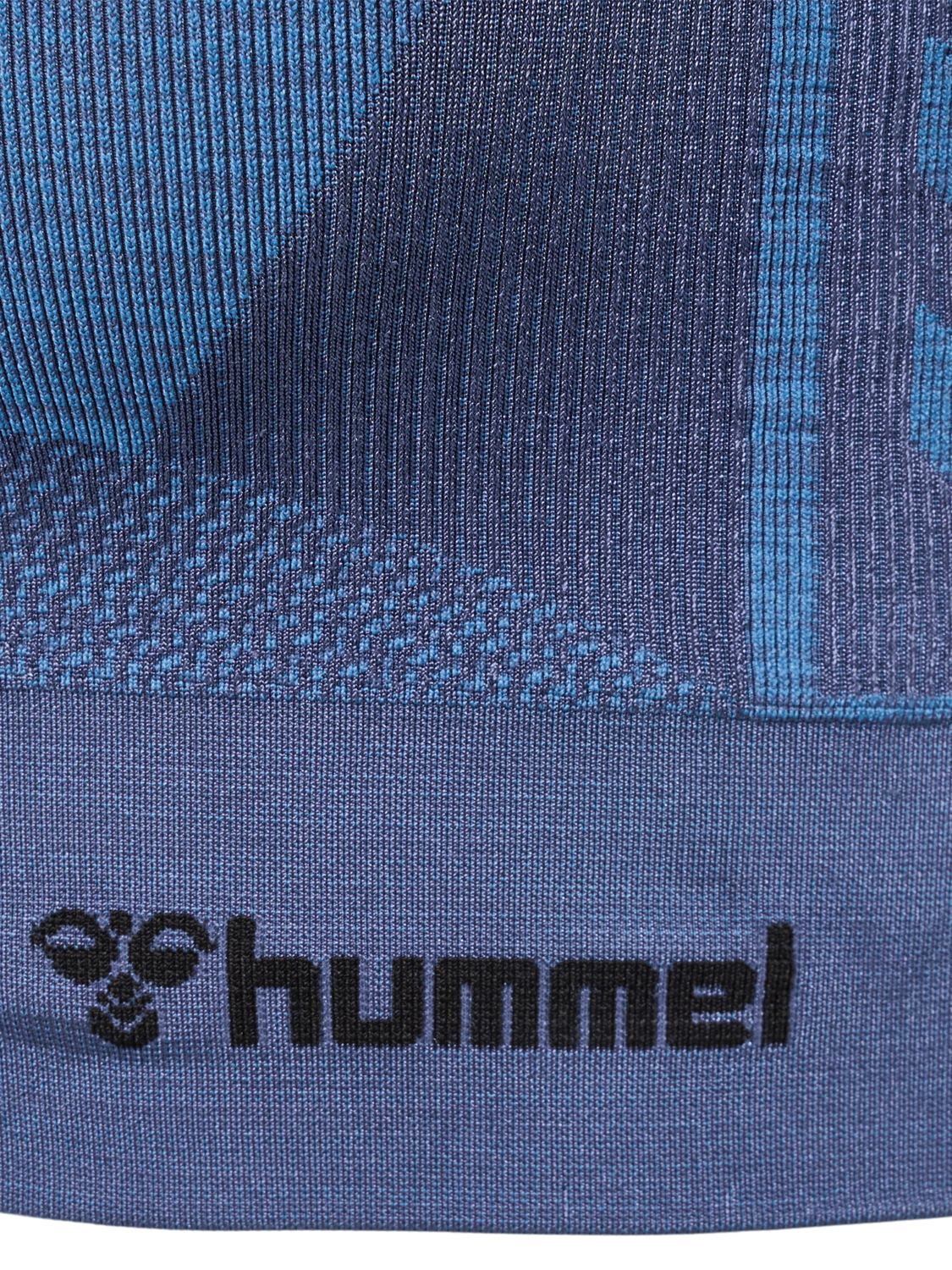 hmlCLEA SEAMLESS  SPORTS TOP, RIVIERA/INSIGNIA BLUE MELANGE, packshot