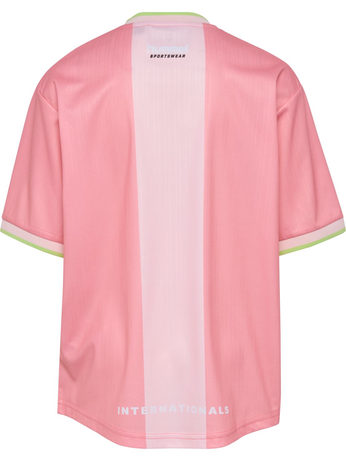hmlJR LOOSE BALL  JERSEY S/S SET, PEONY, packshot
