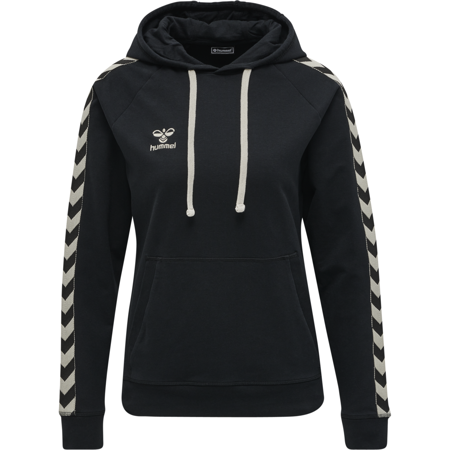 hmlMOVE CLASSIC HOODIE WOMAN, BLACK, packshot