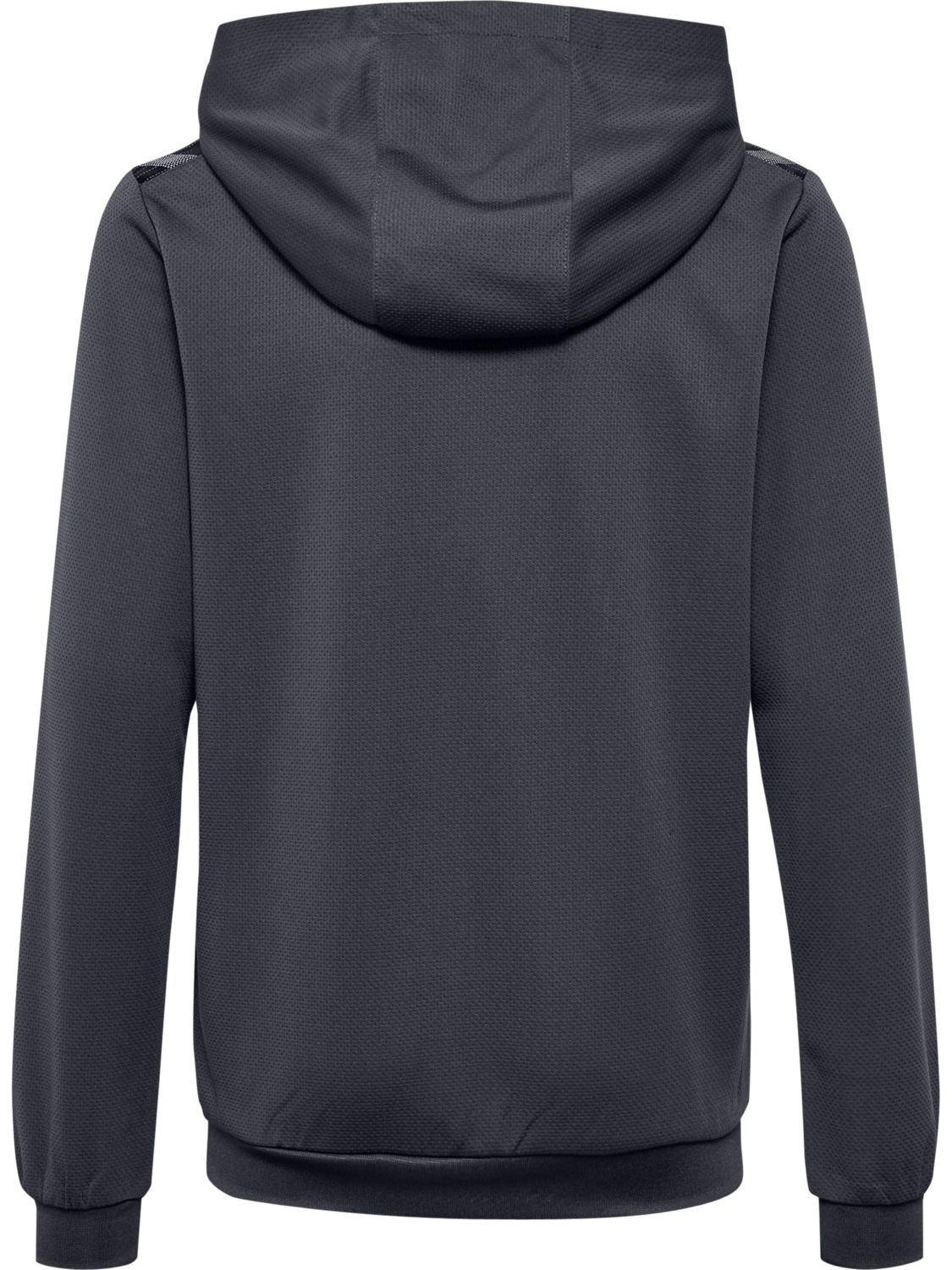 hmlAUTHENTIC PL HOODIE KIDS, ASPHALT, packshot