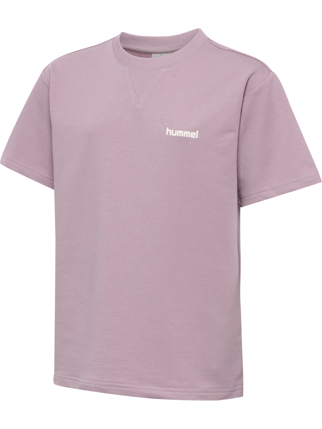 hmlJR LIGHT SWEAT T-SHIRT  S/S, SEA FOG, packshot