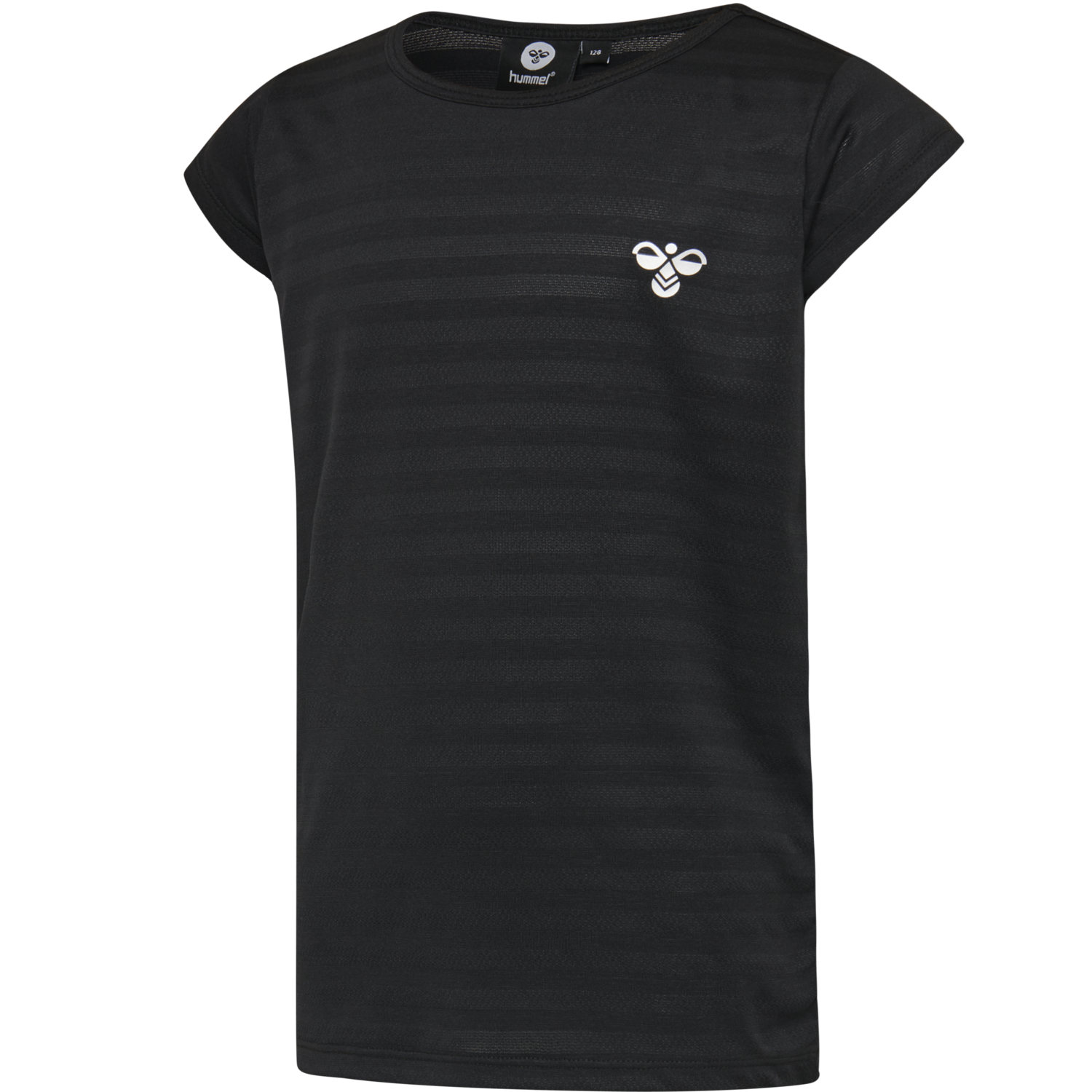 hmlSUTKIN T-SHIRT S/S, BLACK, packshot