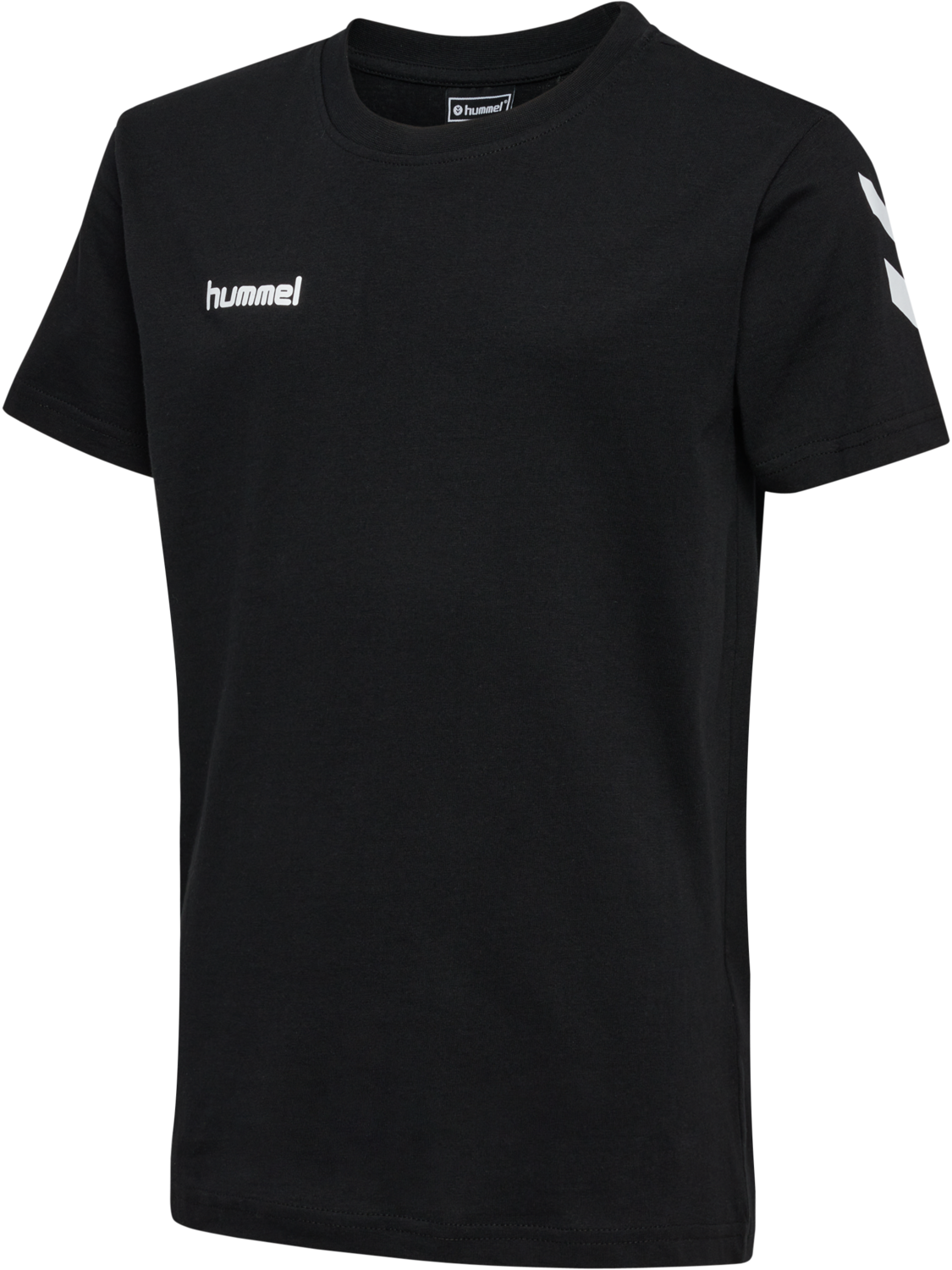 HMLGO KIDS COTTON T-SHIRT S/S, BLACK, packshot