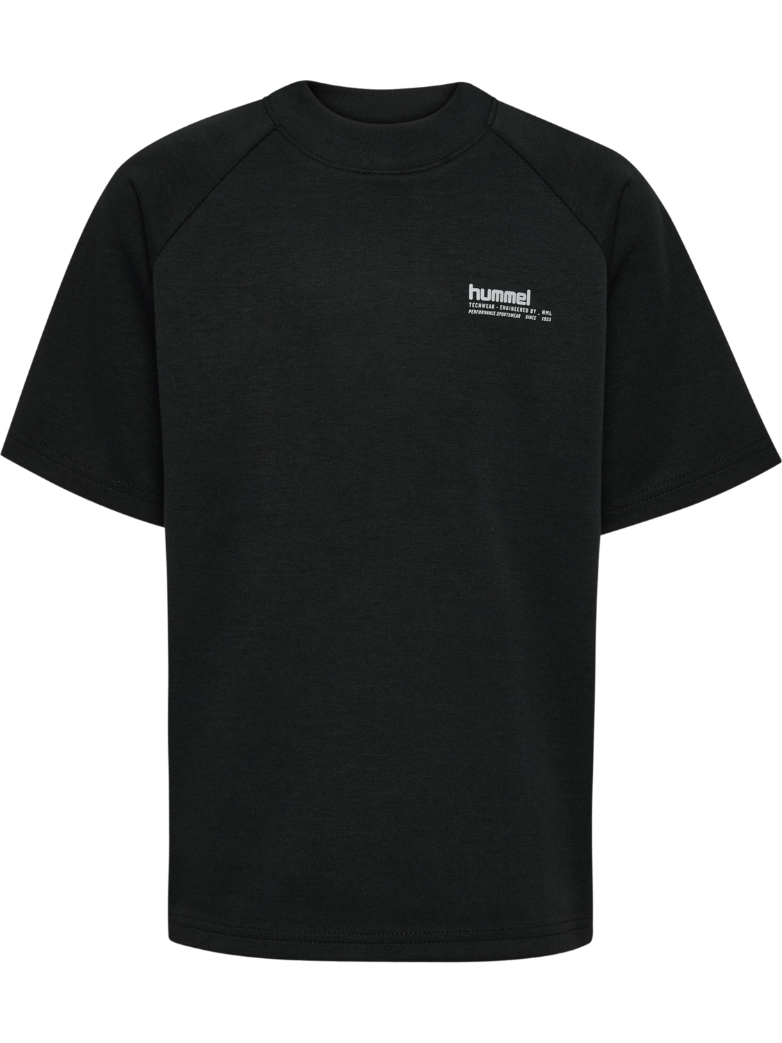 hmlJR TECH LOOSE T-SHIRT, BLACK, packshot