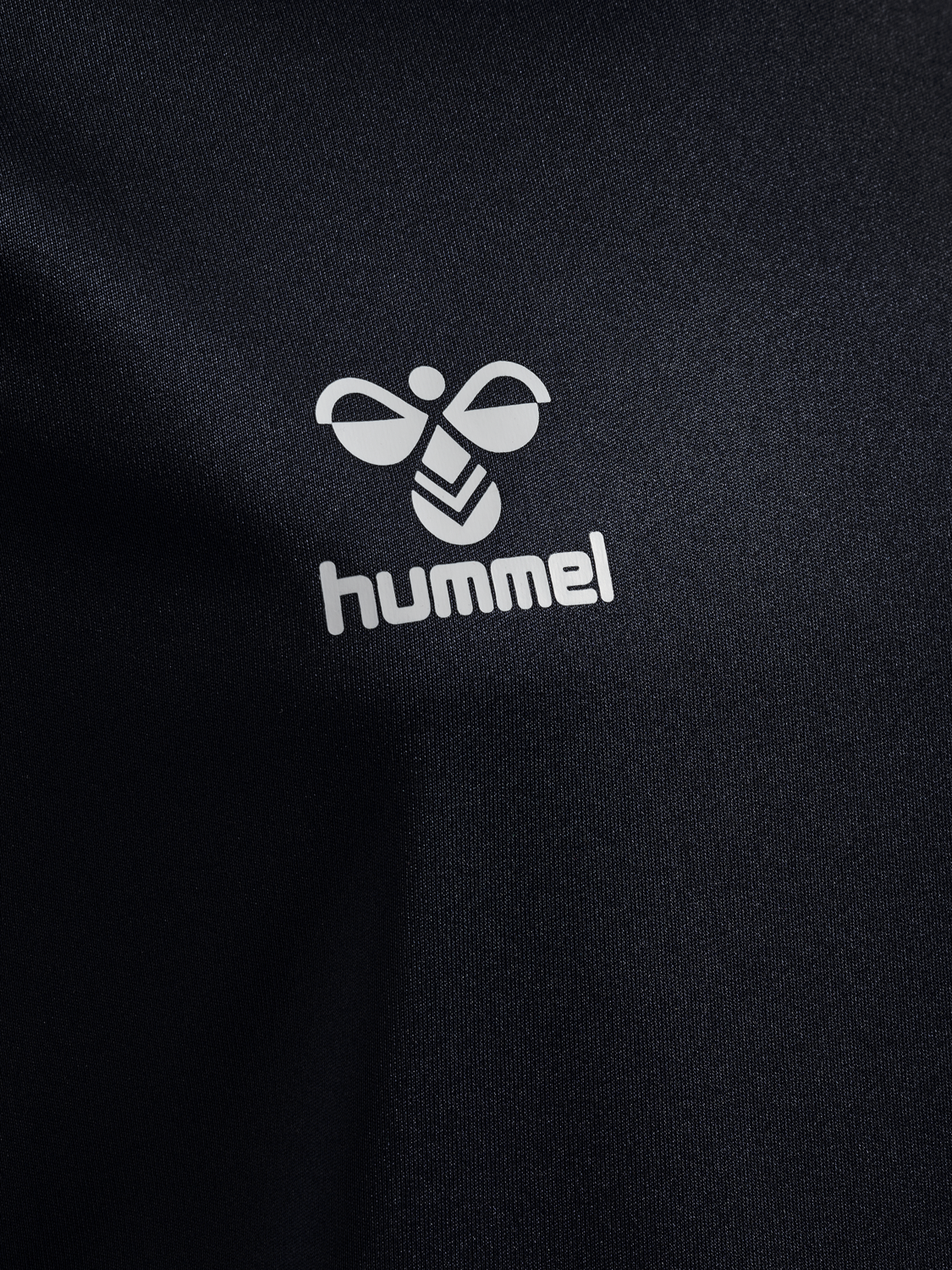 hmlESSENTIAL JERSEY S/S KIDS, BLACK, packshot