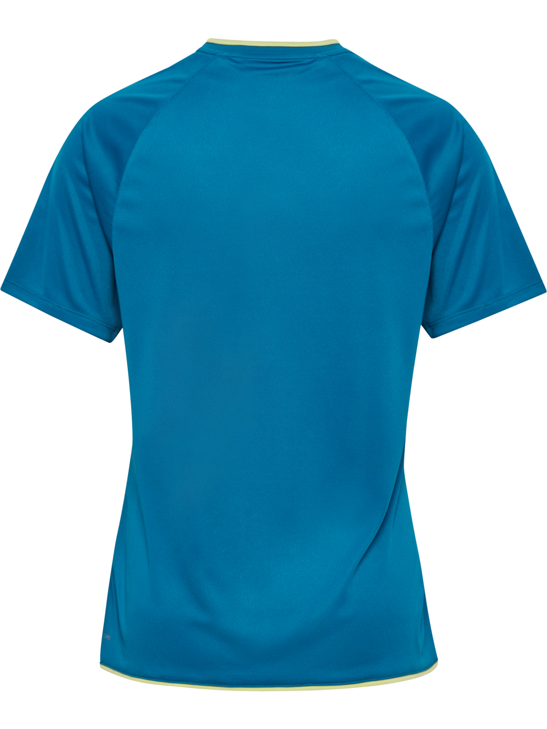 hmlCORE 2.0 JERSEY S/S WOMAN, CELESTIAL/PALE LIME YELLOW, packshot