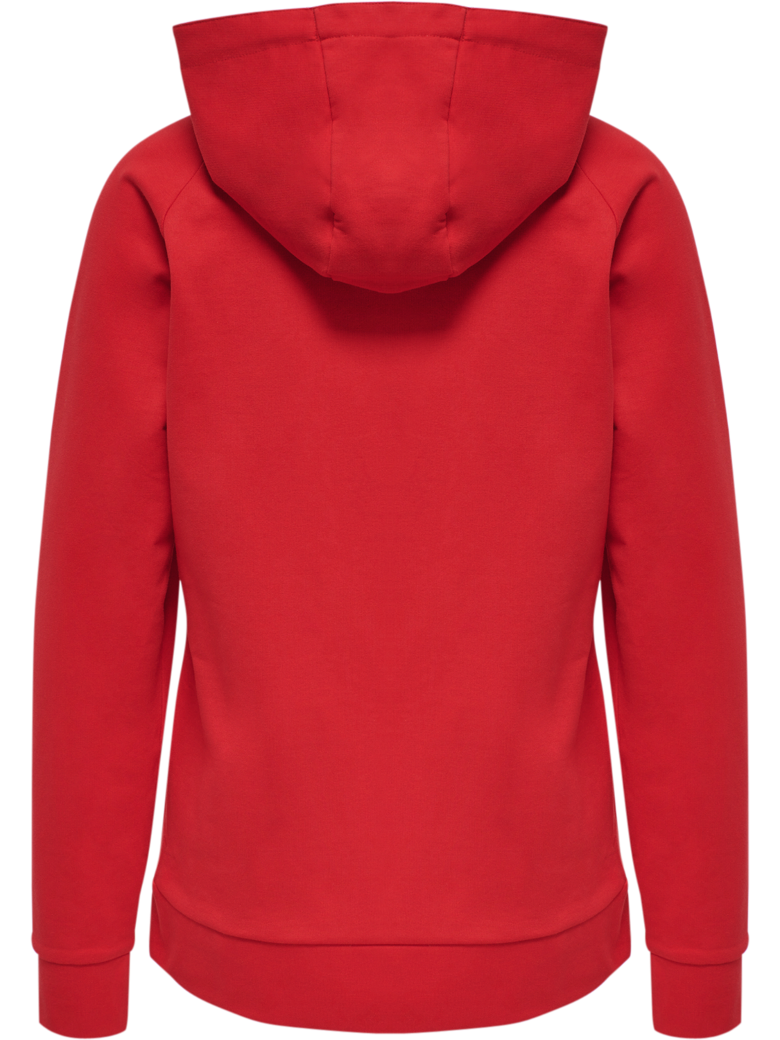 HMLGO COTTON LOGO HOODIE WOMAN, TRUE RED, packshot