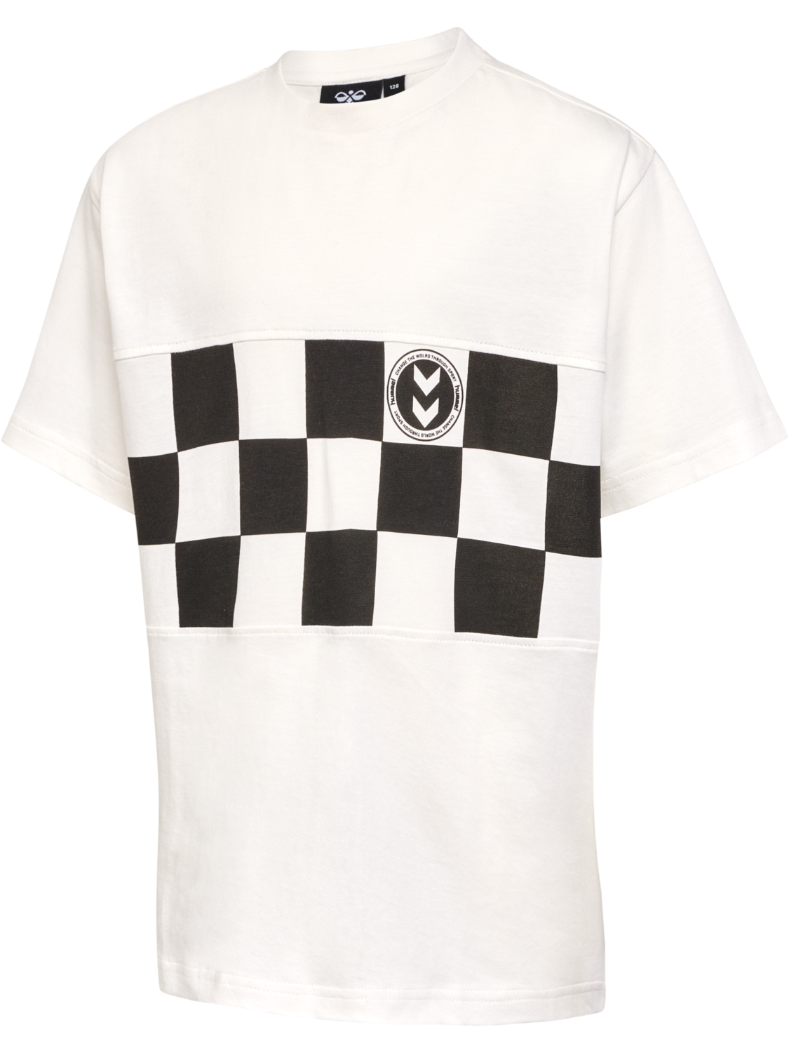 hmlRUNNER T-SHIRT S/S, MARSHMALLOW, packshot