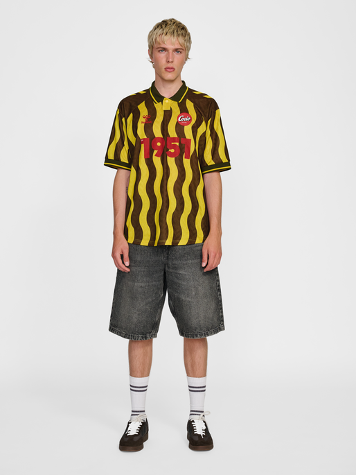 hmlCOCIO LOOSE FB JERSEY S/S, POTTING SOIL, model