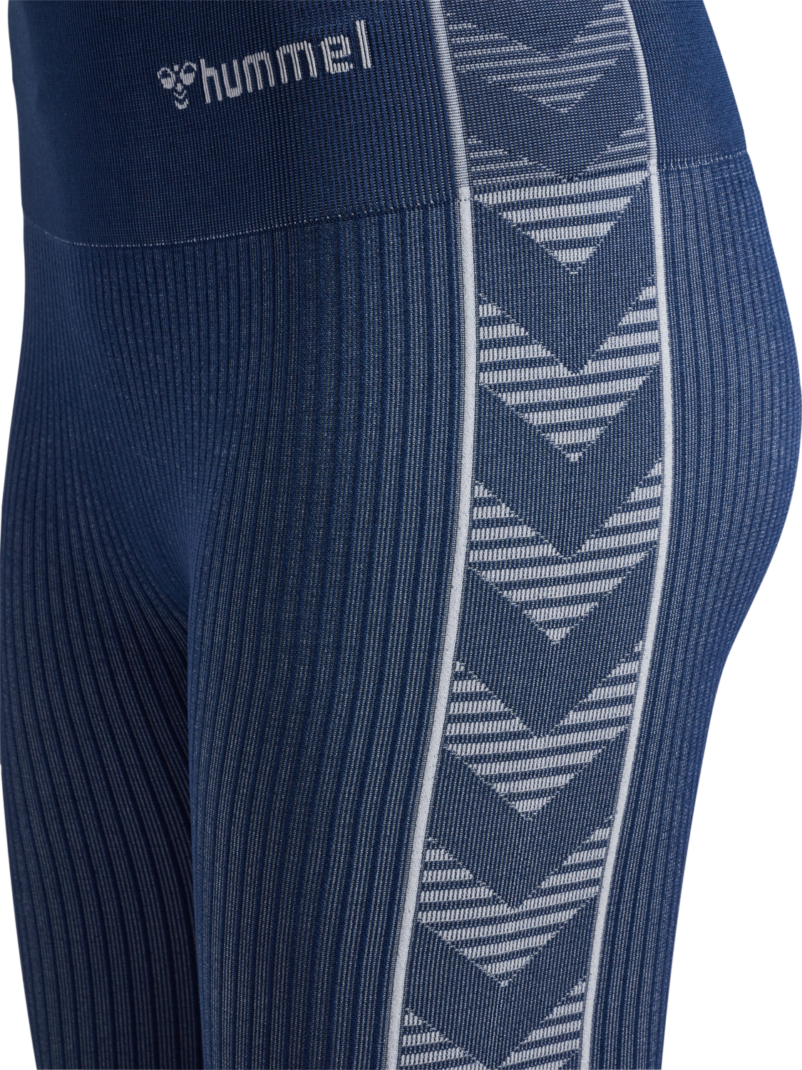 hmlMT BLAZE SEAMLESS MW TIGHTS, INSIGNIA BLUE, packshot