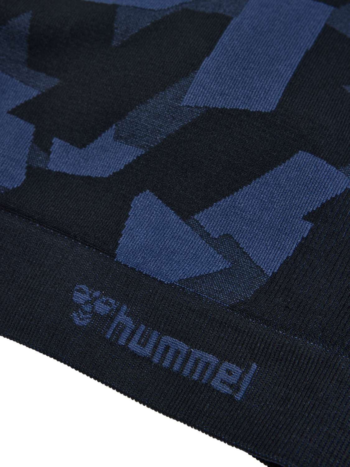 hmlCOMBINE SEAMLESS PADDED BRA, BLUE INDIGO MELANGE, packshot